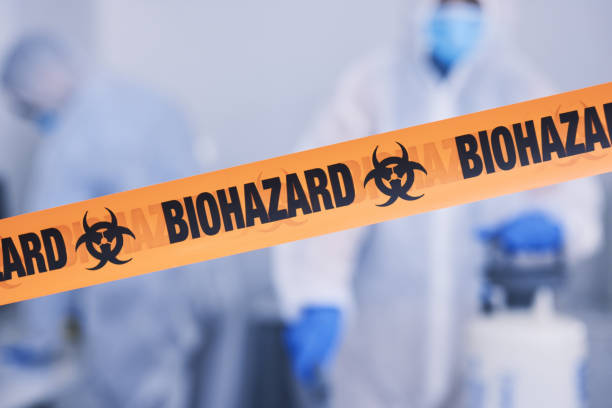Professional Biohazard technician working in Ballwin, MO